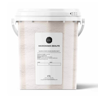 Orku Ultrafine Micronised Zeolite Powder Tubs - Natural Clinoptilolite Mineral