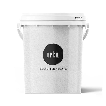 Orku Sodium Benzoate Tub - USP/FCC Grade Prills – E211 Preservative CAS 532-32-1