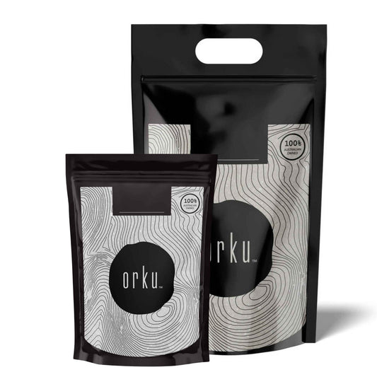 Orku USP Epsom Salt Crystals Magnesium Sulphate - Bath Soak Garden Household Use