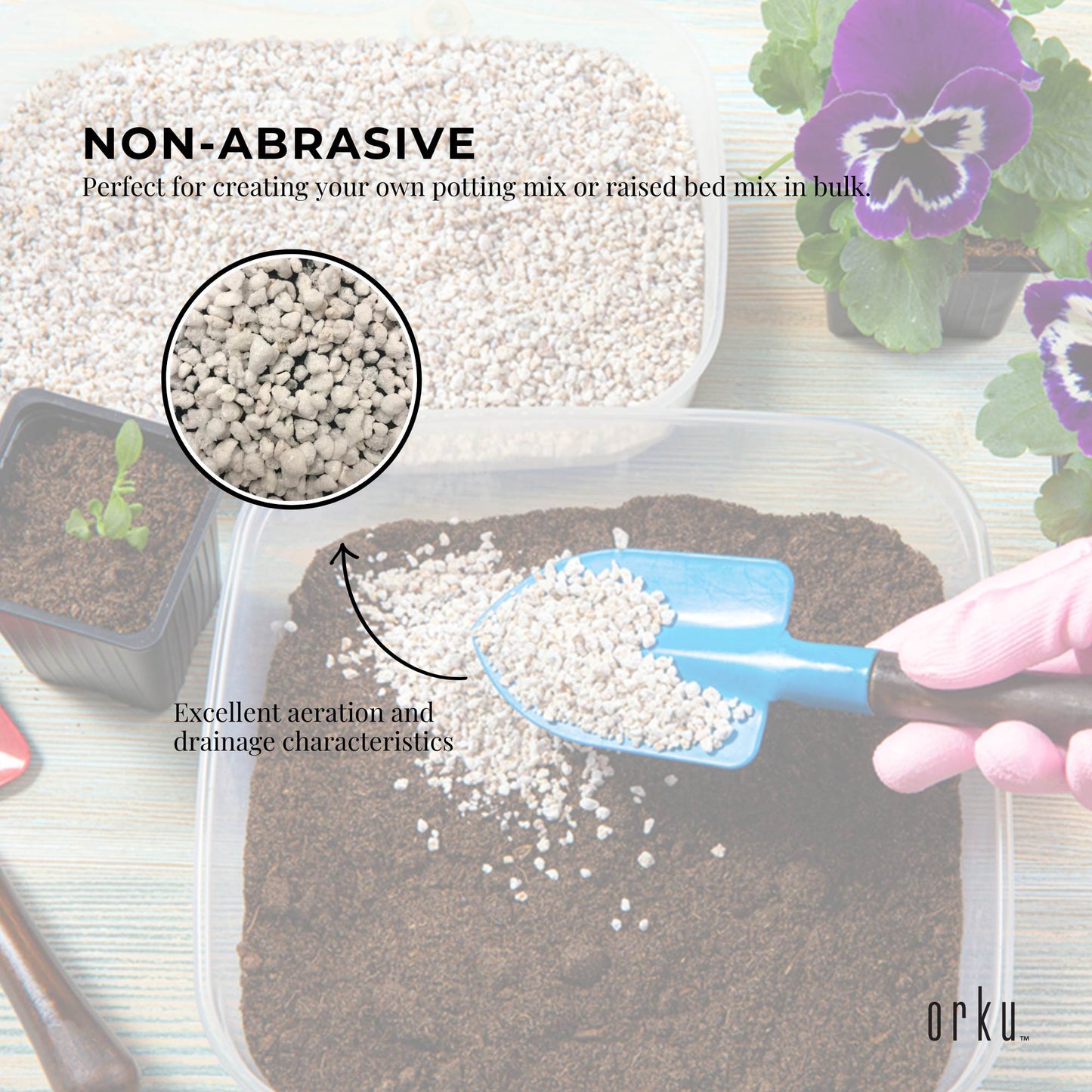 Perlite Medium Premium Soil Expanded Plant Growing Media Plants Hydroponics