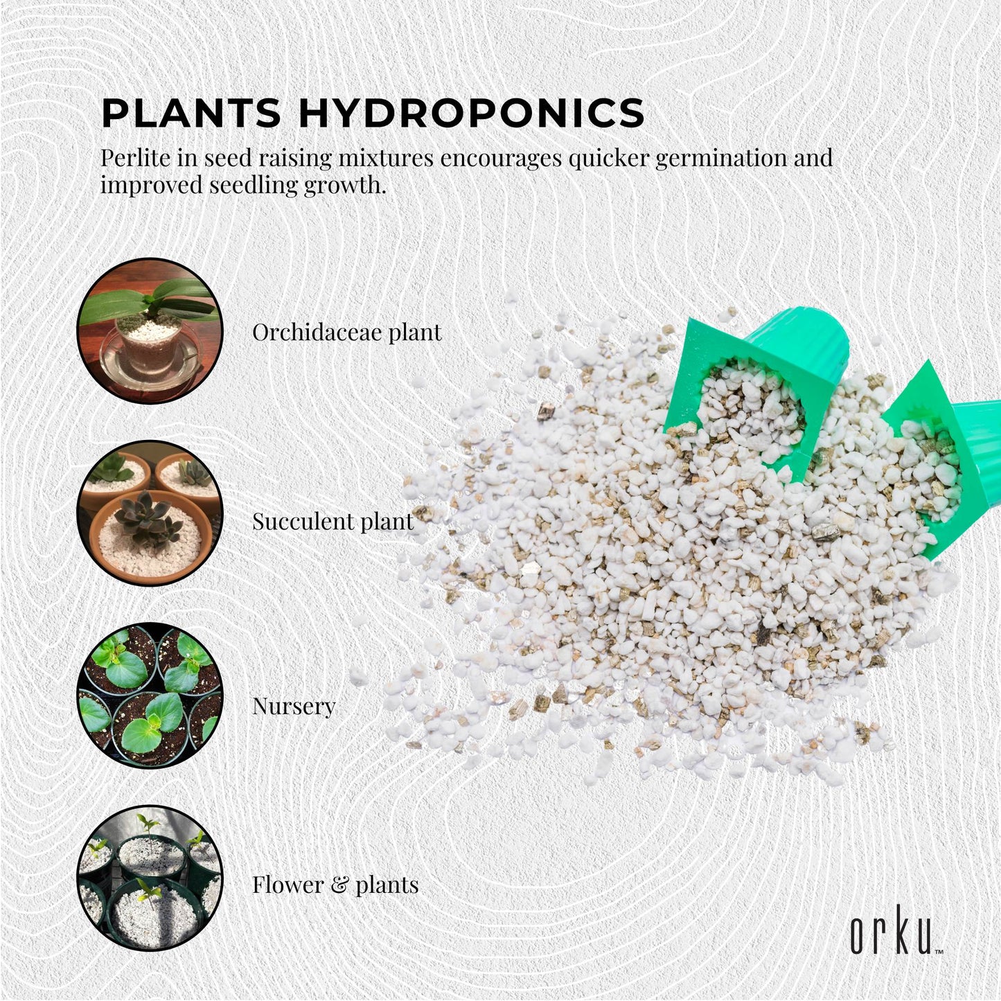 Perlite Medium Premium Soil Expanded Plant Growing Media Plants Hydroponics