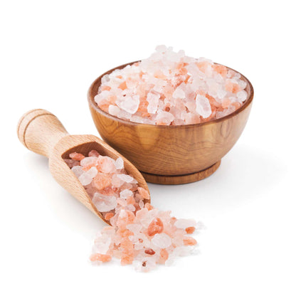 Pink Himalayan Bath Salts - Natural Crystal Rocks - Spa Therapy Body Scrub