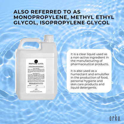 Propylene Glycol BP USP 99.9% Pure Pharmaceutical Food Grade Monopropylene