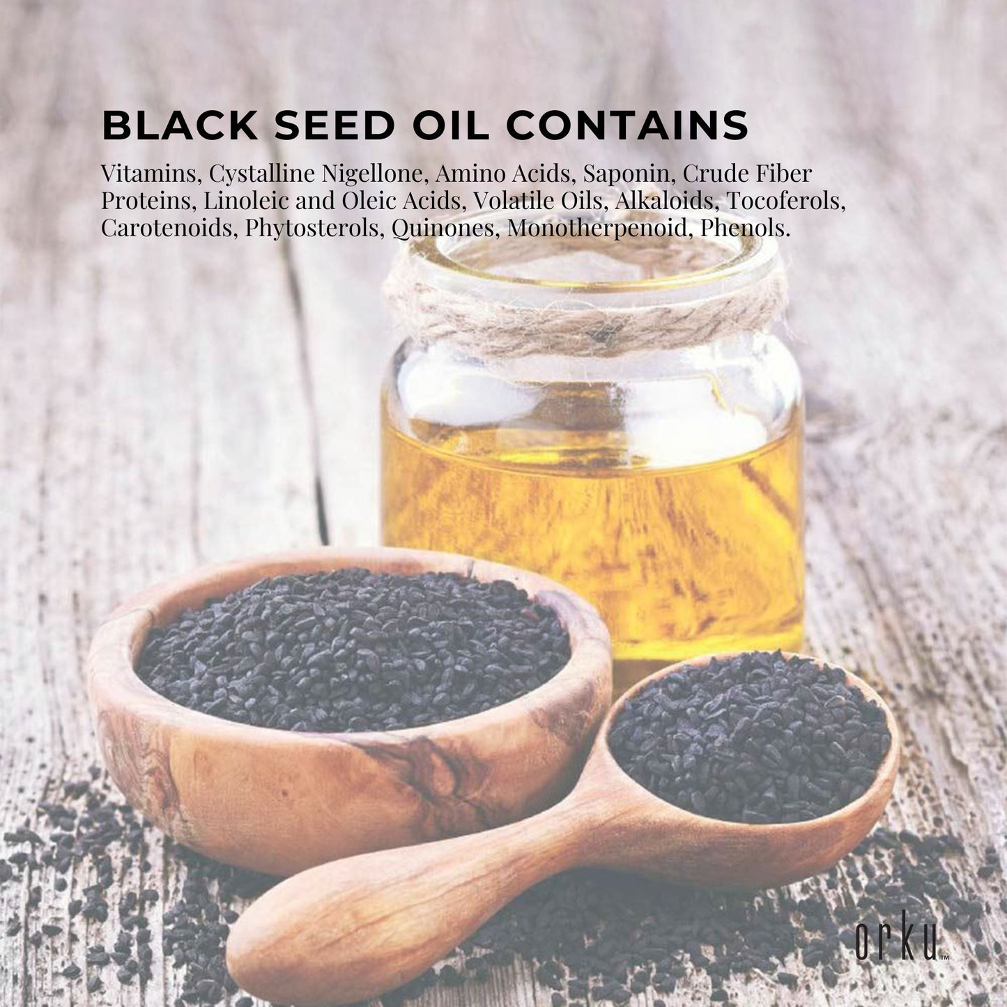 Pure Black Seed Oil - 100% Ethiopian Nigella Sativa Cumin Cold Pressed