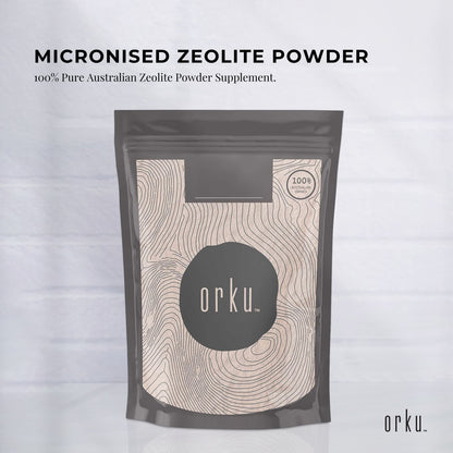 Pure Micronised Zeolite Powder Mineral In Bag Micronized Volcamin