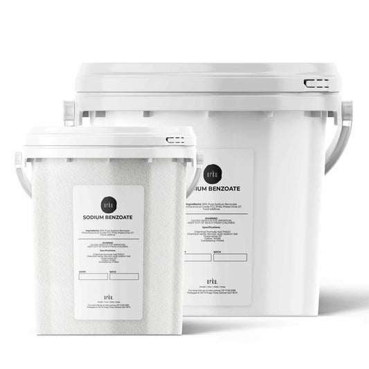 Orku Sodium Benzoate Tub - USP/FCC Grade Prills – E211 Preservative CAS 532-32-1