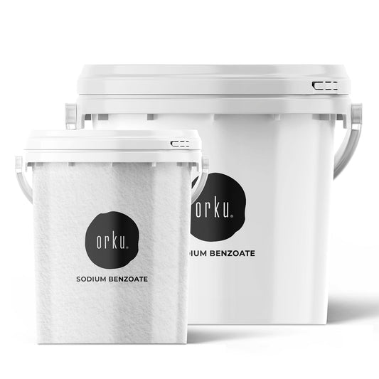 Orku Sodium Benzoate Tub - USP/FCC Grade Prills – E211 Preservative CAS 532-32-1