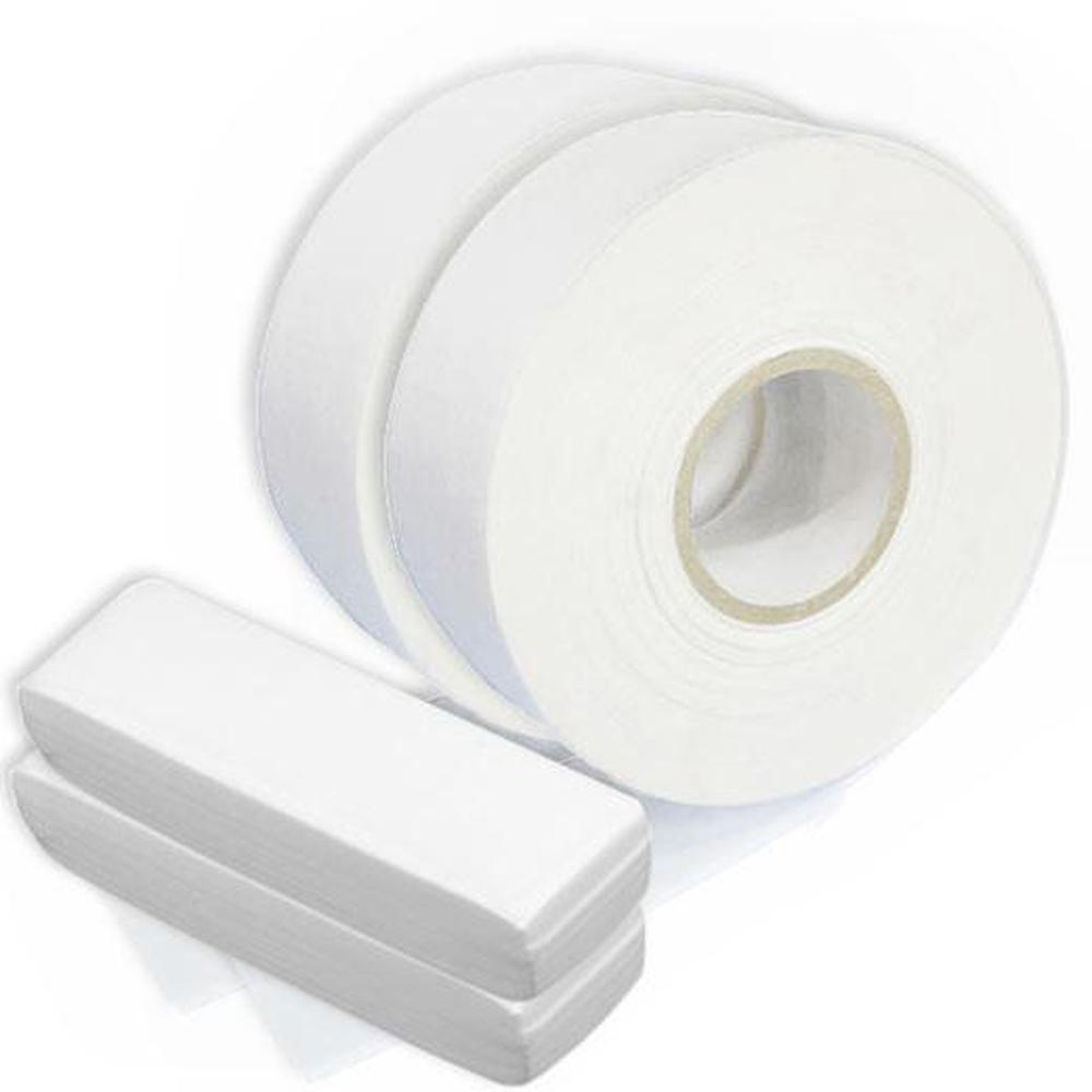 Wax Strips - Roll or Pre-Cut Non Woven Disposable Hair Removal Waxing Papers