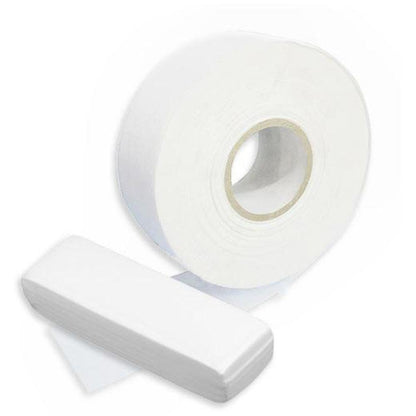 Wax Strips - Roll or Pre-Cut Non Woven Disposable Hair Removal Waxing Papers