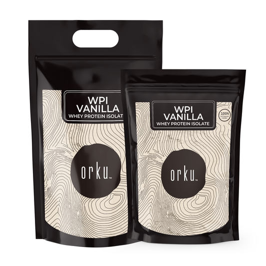 Orku Whey Protein Isolate WPI Vanilla Powder